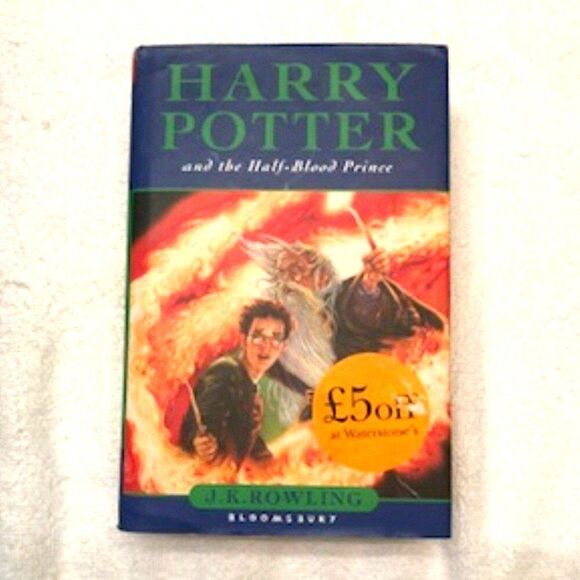 Harry Potter & The Half Blood Prince J. K. Rowling UK Edition Bought in London